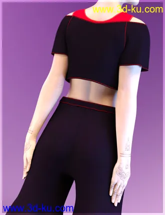 3D打印模型dForce CathyJo Outfit for Genesis 8 Female(s)的图片