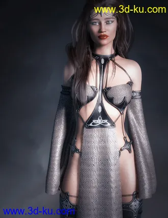 3D打印模型dForce CB Aumakua for Genesis 8 Female(s)的图片