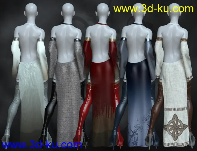 dForce CB Aumakua for Genesis 8 Female(s)模型的图片7