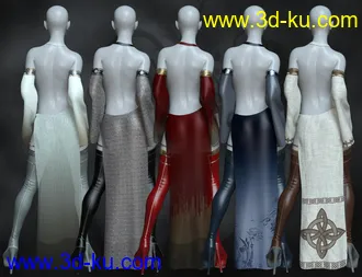 3D打印模型dForce CB Aumakua for Genesis 8 Female(s)的图片