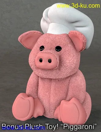 3D打印模型dForce Chef Outfit and Hair for Genesis 8 Male(s)的图片