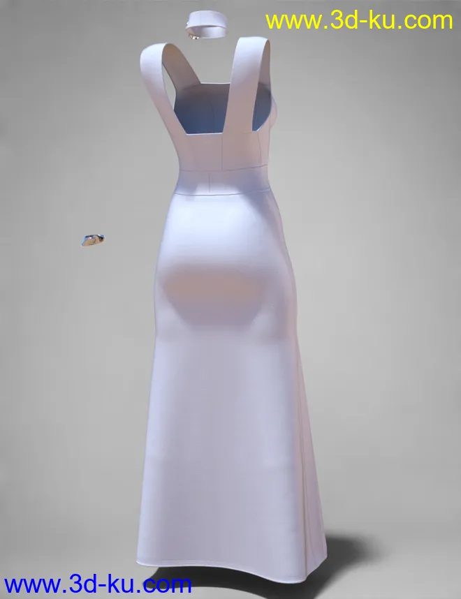 dForce COG Evening Dress for Genesis 8 Female(s)模型的图片11