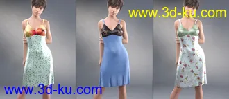 3D打印模型dForce COG Gown Texture Pack的图片