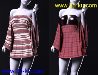 3D打印模型dForce Comics Cutie Texture ADDON for Genesis 8 Females的图片