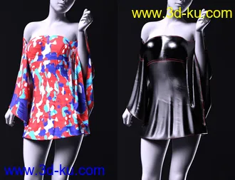 3D打印模型dForce Comics Cutie Texture ADDON for Genesis 8 Females的图片