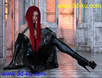 3D打印模型dForce Daedrah Outfit for Genesis 8 Females的图片