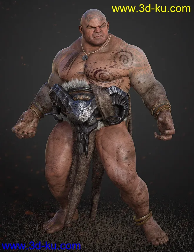 dForce Deadlands Wear for Genesis 8 Male(s)模型的图片1