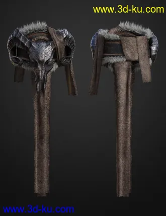 3D打印模型dForce Deadlands Wear for Genesis 8 Male(s)的图片