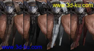 3D打印模型dForce Deadlands Wear for Genesis 8 Male(s)的图片