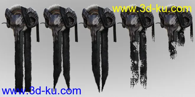 dForce Deadlands Wear for Genesis 8 Male(s)模型的图片5