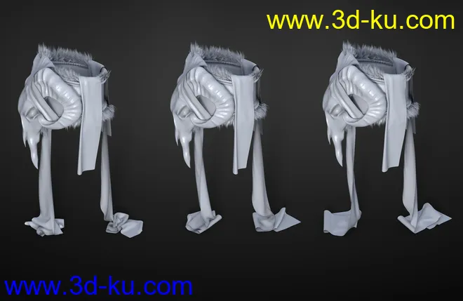 dForce Deadlands Wear for Genesis 8 Male(s)模型的图片6