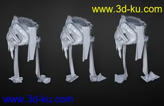 3D打印模型dForce Deadlands Wear for Genesis 8 Male(s)的图片