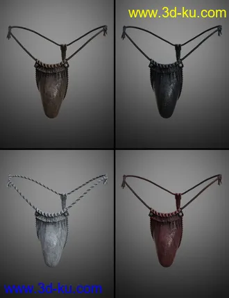 3D打印模型dForce Deadlands Wear for Genesis 8 Male(s)的图片