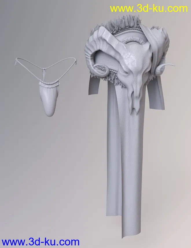 dForce Deadlands Wear for Genesis 8 Male(s)模型的图片16