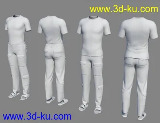 3D打印模型dForce Downtime Casual for Genesis 8 Male(s)的图片
