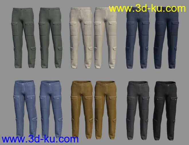 dForce Downtime Casual for Genesis 8 Male(s)模型的图片5