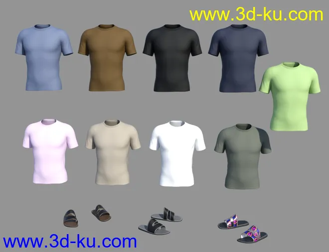 dForce Downtime Casual for Genesis 8 Male(s)模型的图片6