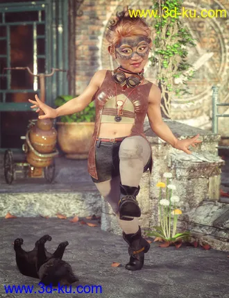 3D打印模型dForce Embers Outfit Textures的图片