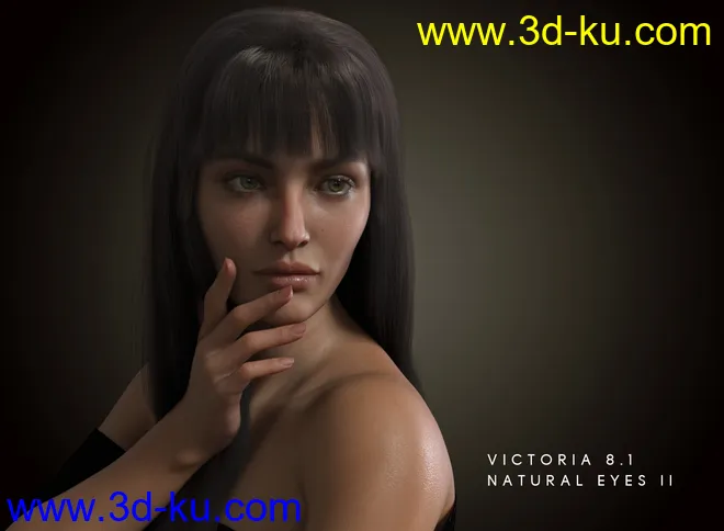 dforce Fringe Benefits Hair for Genesis 3 and 8.1 Female模型的图片2