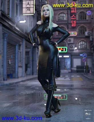 3D打印模型dForce FZX Outfit for Genesis 8 Females的图片