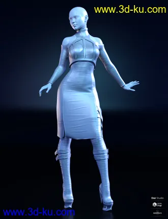 3D打印模型dForce FZX Outfit for Genesis 8 Females的图片