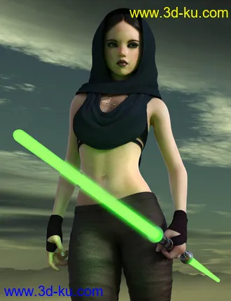 3D打印模型dForce Galactic Fighter II Outfit Set for Genesis 8 Female(s)的图片
