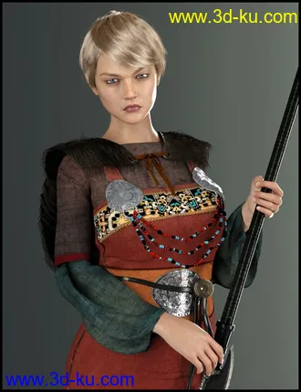 3D打印模型dForce Guritha Outfit for Genesis 8 Females的图片