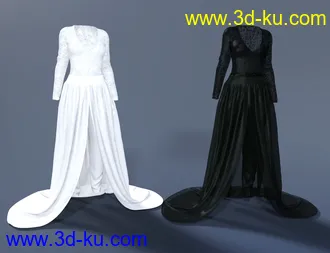 3D打印模型dForce Gwendolyn Outfit for Genesis 8 Females的图片