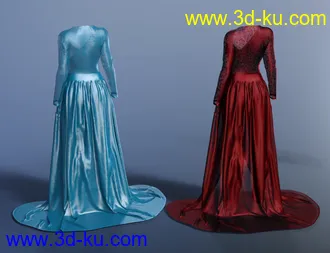 3D打印模型dForce Gwendolyn Outfit for Genesis 8 Females的图片