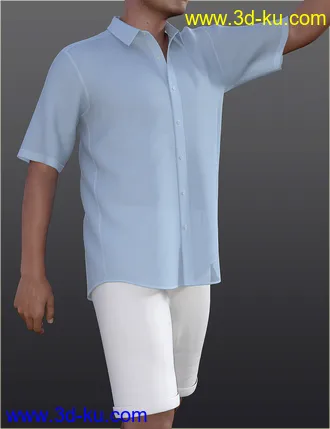 3D打印模型dForce H&C Summer Casual Outfits for Genesis 8 Male(s)的图片