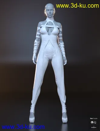 3D打印模型dForce Khandy Outfit for Genesis 8 Females的图片
