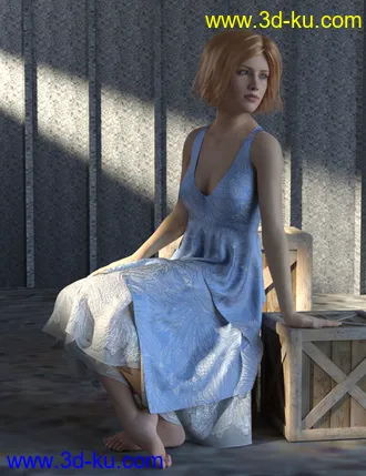 3D打印模型dForce Layered Skirt Outfit for Genesis 8 Female(s)的图片