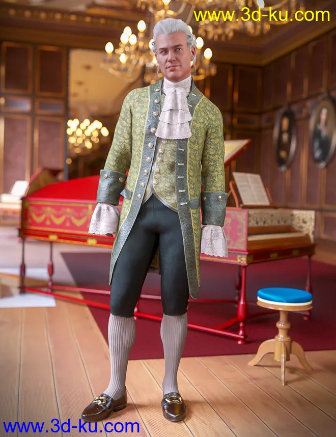 dForce Le Roi Outfit Michele模型的图片2