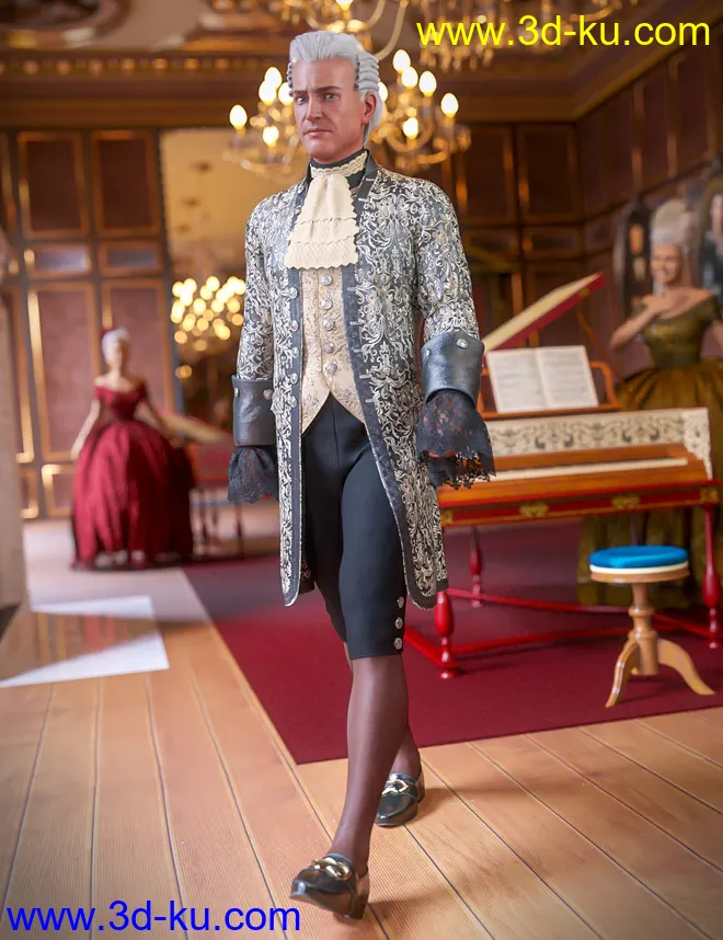 dForce Le Roi Outfit Michele模型的图片3