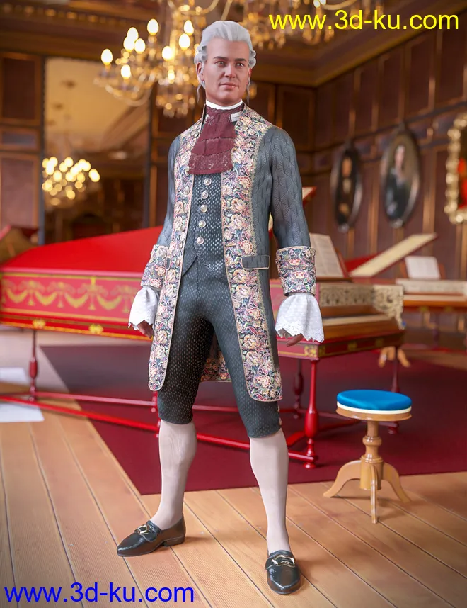 dForce Le Roi Outfit Michele模型的图片4