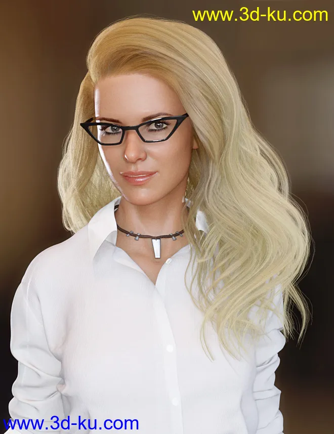dForce LongFlip Hair for Genesis 8 Female(s)模型的图片9