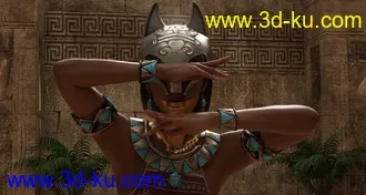 3D打印模型dForce Menhet Outfit Noble Textures的图片