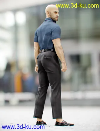 3D打印模型dForce MI Casual Outfit for Genesis 8 Male(s)的图片