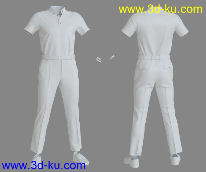dForce MI Casual Outfit for Genesis 8 Male(s)模型的图片7