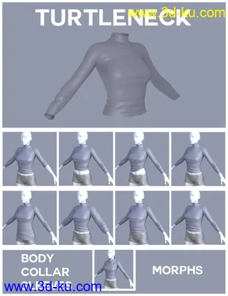 3D打印模型dForce Minimalist Autumn Set for Genesis 8 Female(s)的图片
