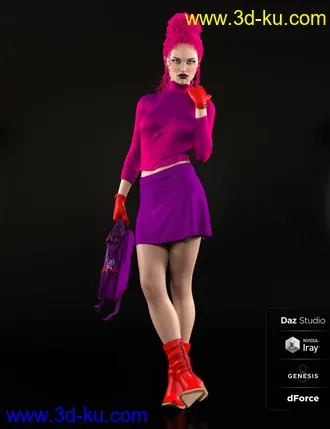 3D打印模型dForce Minimalist Autumn Set Textures的图片