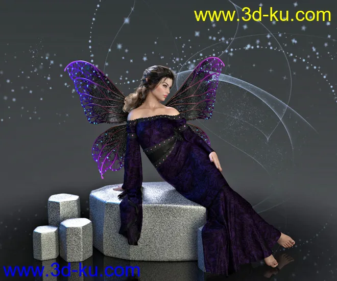 dForce Pandora Gown模型的图片1
