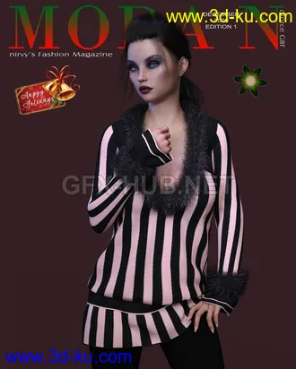 3D打印模型dforce Peppery2 SweaterDress Set G8F的图片