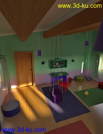 3D打印模型dForce Play Bedroom的图片