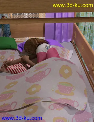 3D打印模型dForce Play Bedroom的图片