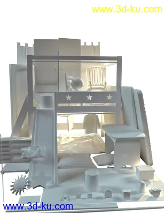 3D打印模型dForce Play Bedroom的图片