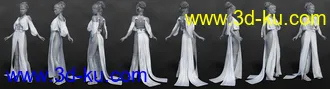 3D打印模型dForce Qabbalah Outfit for Genesis 8 Female(s)的图片