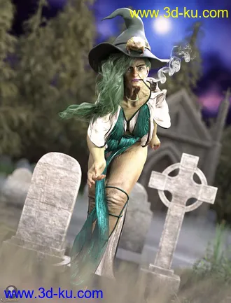 3D打印模型dForce Qabbalah Outfit for Genesis 8 Female(s)的图片