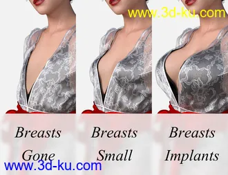 3D打印模型dForce Romanza Outfit for Genesis 8 Female(s)的图片