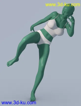 3D打印模型dForce Soft Breast for Genesis 8 Females的图片